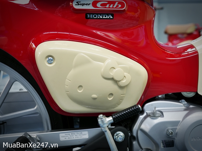 Honda Super Cub 110 Hello Kitty 8 Honda Super Cub 110 Hello Kitty - Ảnh 6
