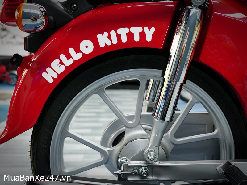 Honda Super Cub 110 Hello Kitty 6 Honda Super Cub 110 Hello Kitty - Ảnh 4