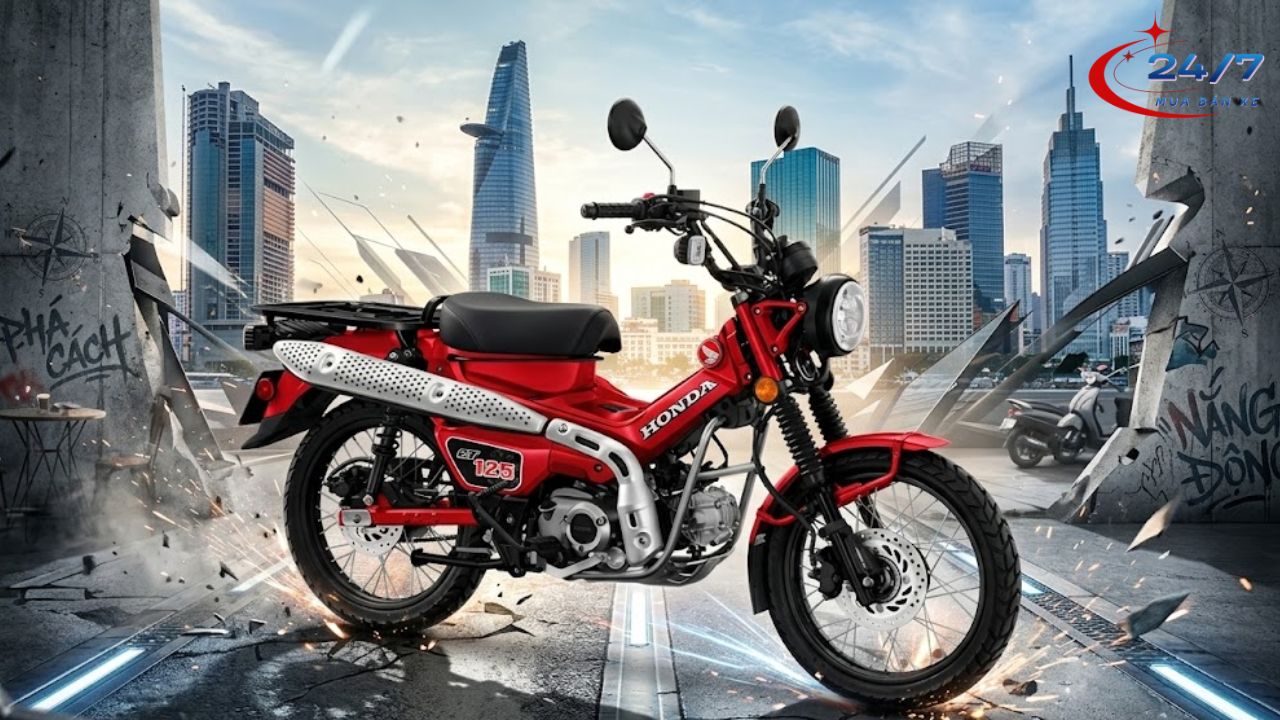 Honda CT125 2026 ABS Màu Đỏ