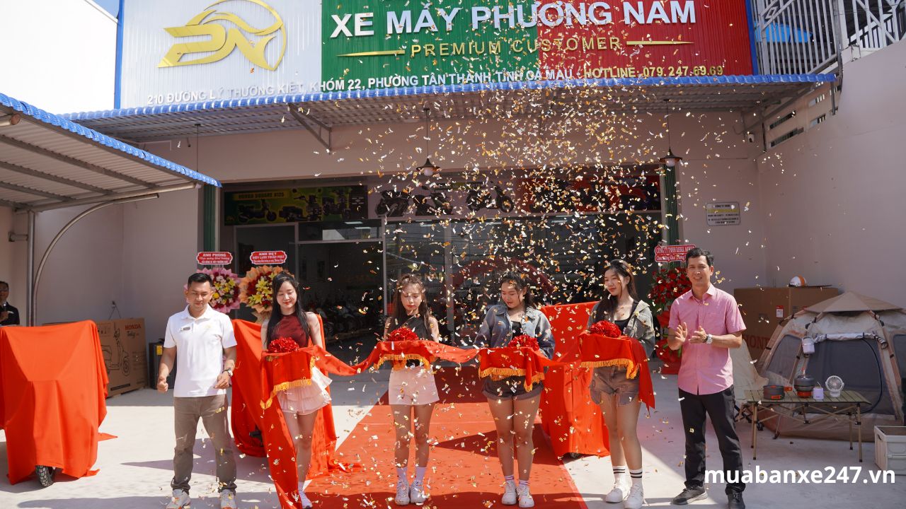 Honda Square X125 ra mắt tại Cà Mau