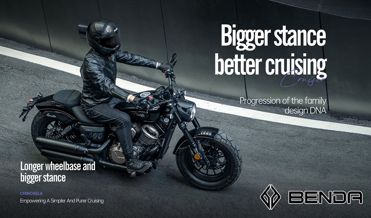 Benda Chinchilla 500 Động cơ V-Twin, Chính Hãng
