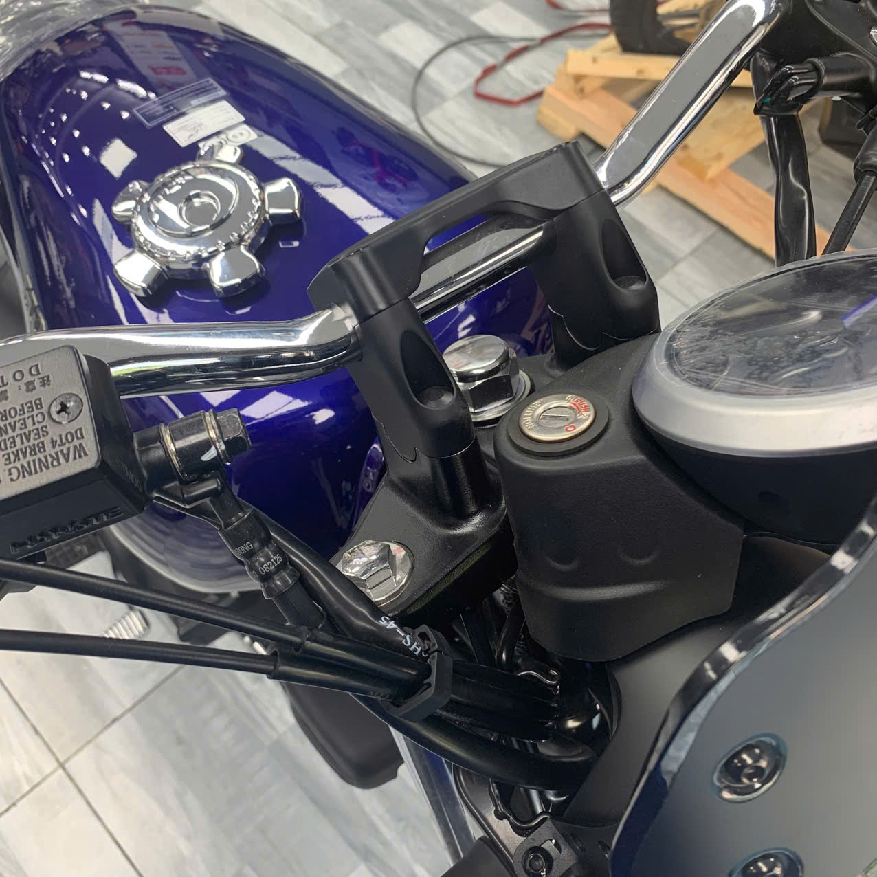 Gù Nâng Tay Lái Honda CGX150 16 Gù nâng tay lái Honda CGX150
