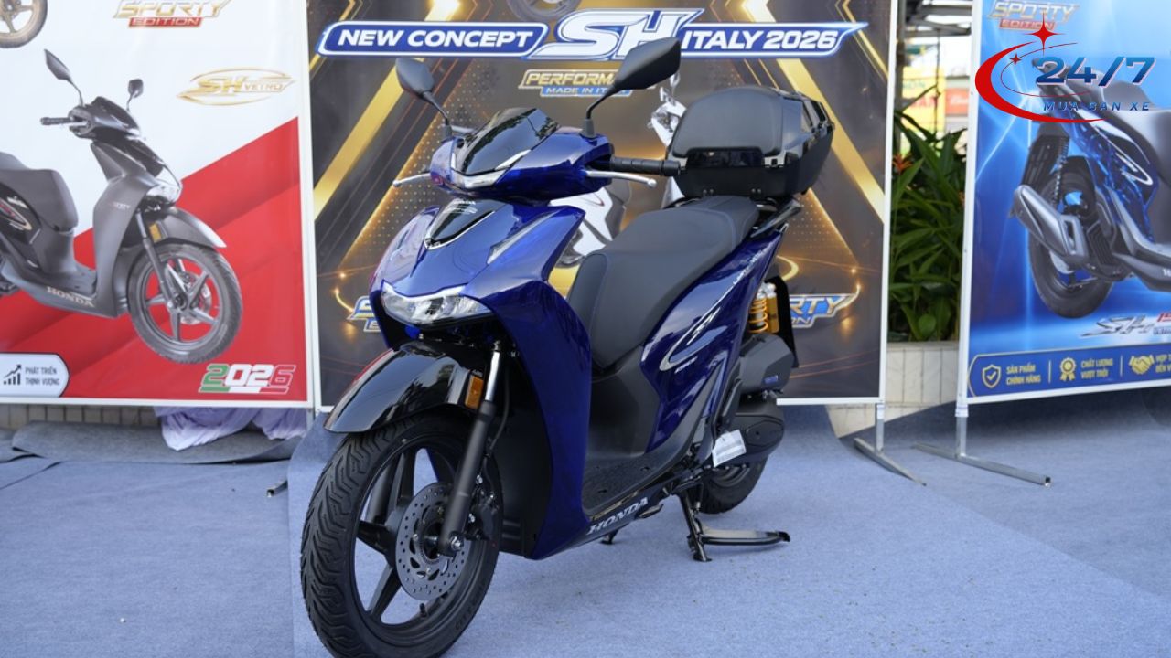Honda SH 150i Vetro Blue 2026 - LH em Thảo: 0908.106.778