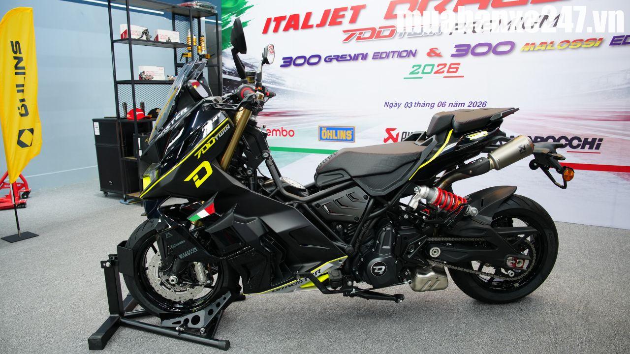 Giá Italjet Dragster 700 Twin Premium Edition khoảng 428 triệu
