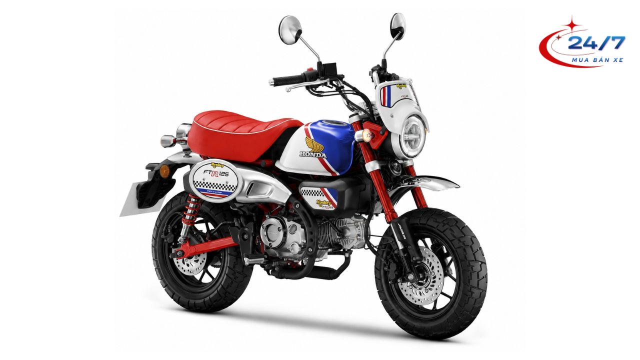 Honda Monkey FTR125 Limited Edition 2026 chính thức có mặt tại CubShop – mẫu minibike giới hạn đậm chất flat-track, sẵn xe giao ngay 1 Honda Monkey FTR125