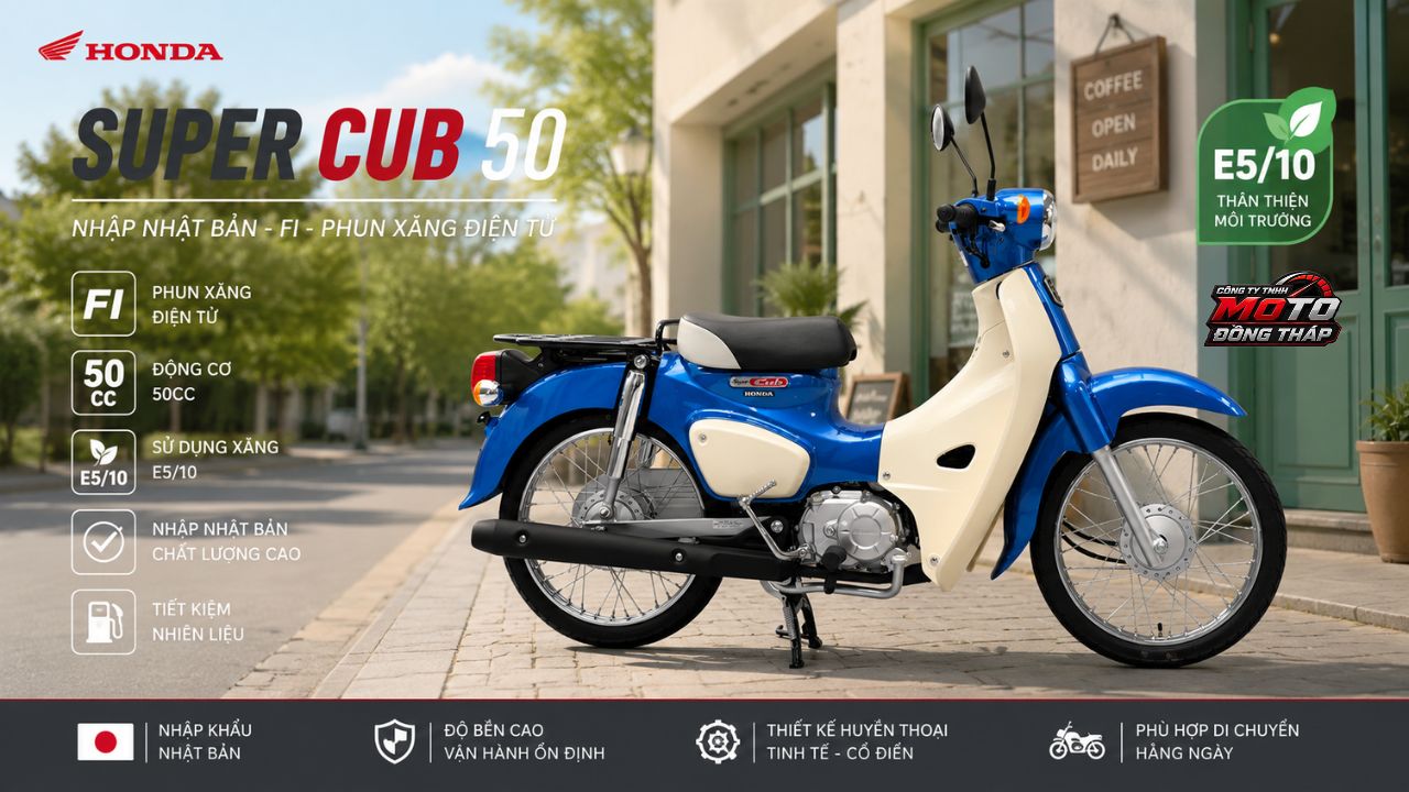 Honda Super Cub 50 nhập Nhật