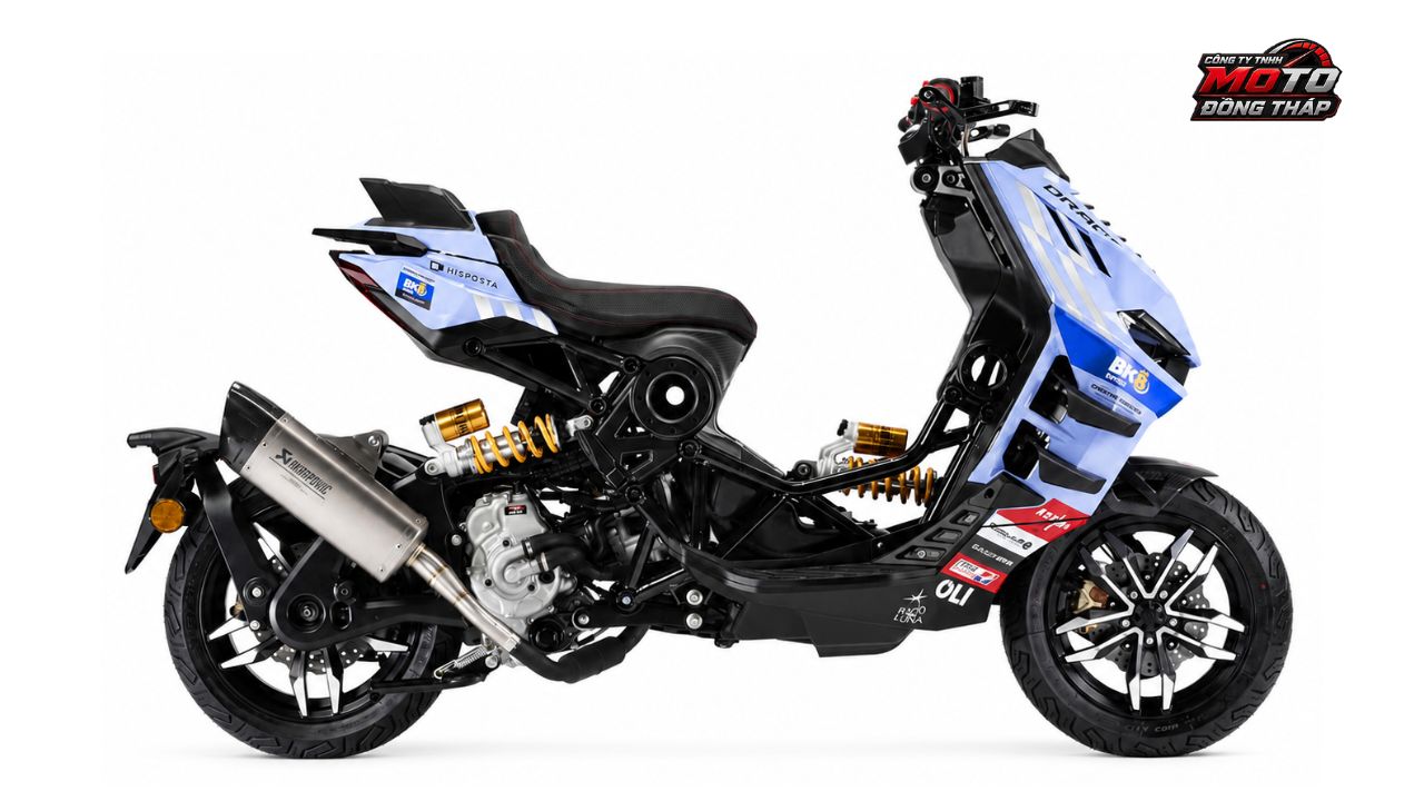 Italjet Dragster 300 Limited Edition Gresini MotoGP Livery