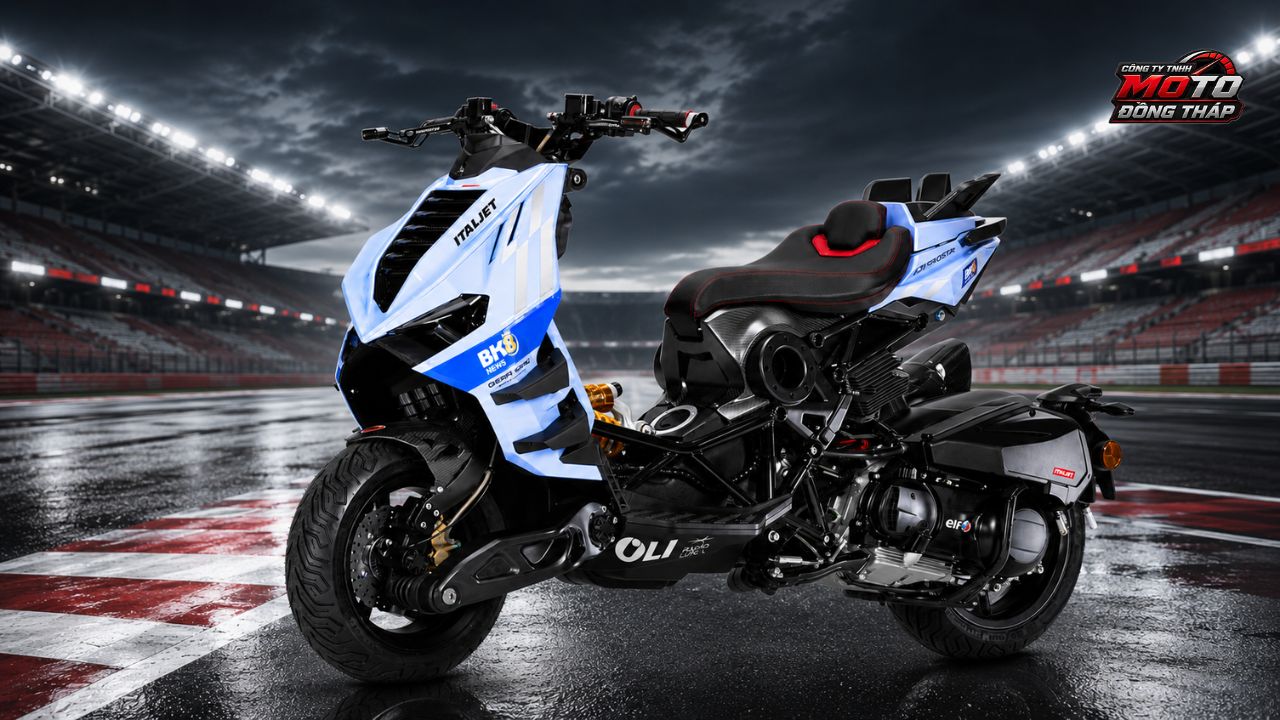 Italjet Dragster 300 Limited Edition Gresini MotoGP Livery