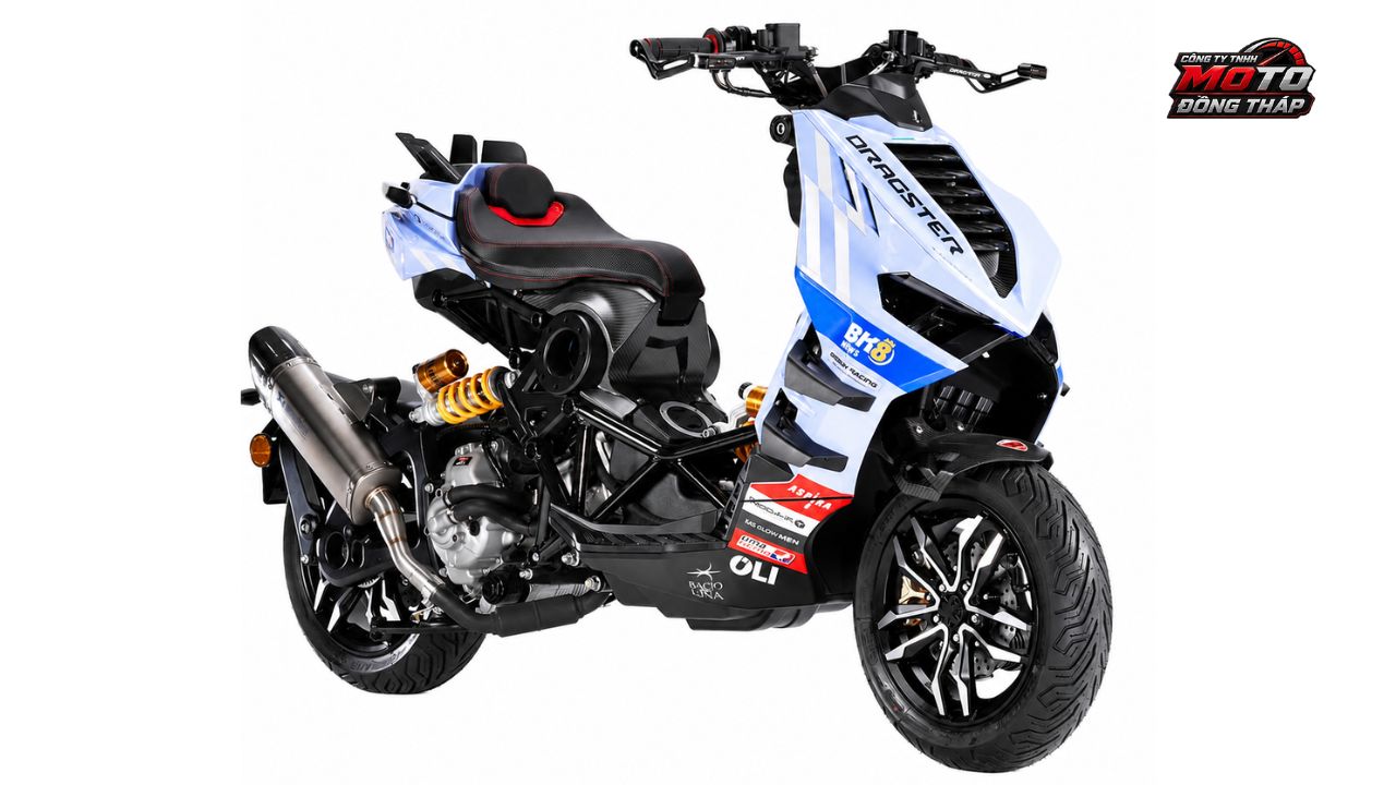 Italjet Dragster 300 Limited Edition Gresini MotoGP Livery