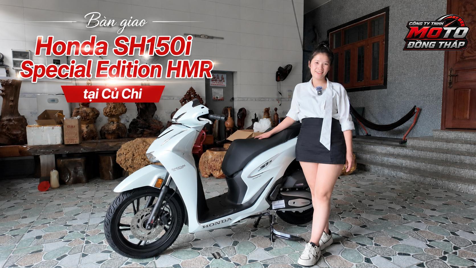Cận cảnh quá trình giao Honda SH150i Special Edition HMR 2026 cho anh khách tại Củ Chi 4 giao honda sh150i special edition hmr tai cu chi