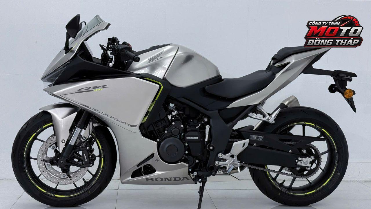 Honda CBR500R Four 2026 chính thức có mặt tại Việt Nam – Sportbike 4 xi-lanh khiến cộng đồng biker bùng nổ 10 Honda CBR500R Four - Màu Bạc