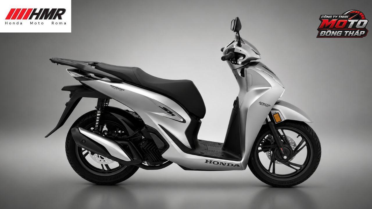 Honda SH Ý 150i Special Edition Honda Moto Roma màu bạc 1 Honda SH Ý 150i Special Edition Honda Moto Roma màu bạc