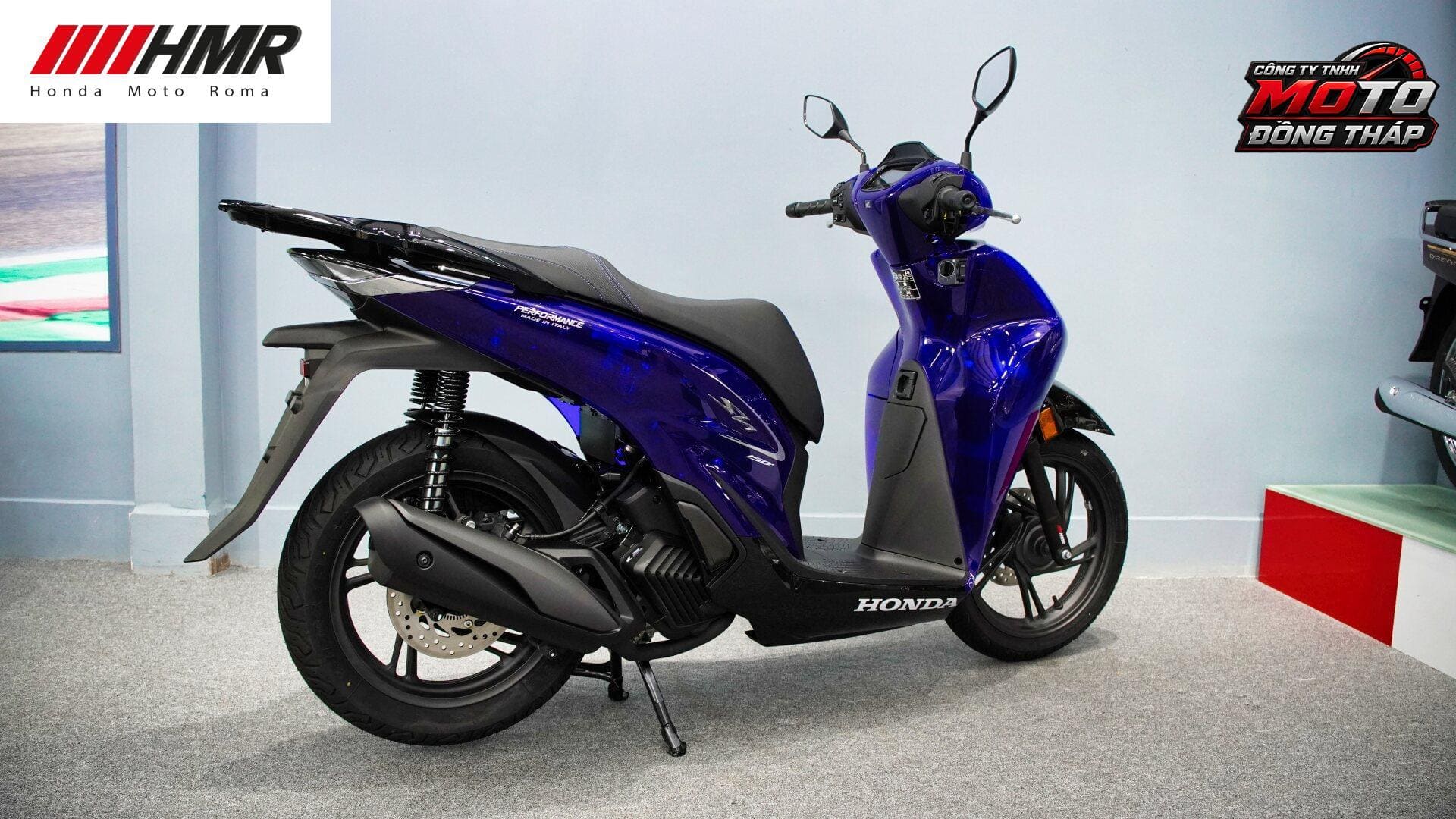 Honda SH Ý 150i Vetro Blue Honda Moto Roma 7 Honda SH Ý 150i Vetro Blue Honda Moto Roma