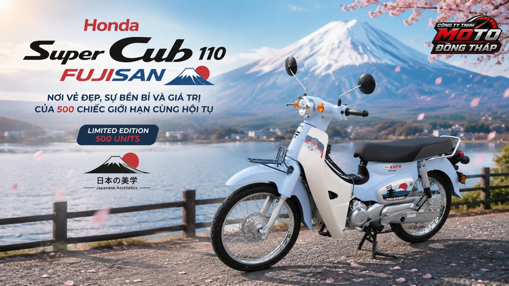 Honda Super Cub 110 Fujisan – Nơi vẻ đẹp, sự bền bỉ và giá trị của 500 chiếc giới hạn cùng hội tụ 3 Honda Super Cub 110 Fujisan – Nơi vẻ đẹp, sự bền bỉ và giá trị của 500 chiếc giới hạn cùng hội tụ