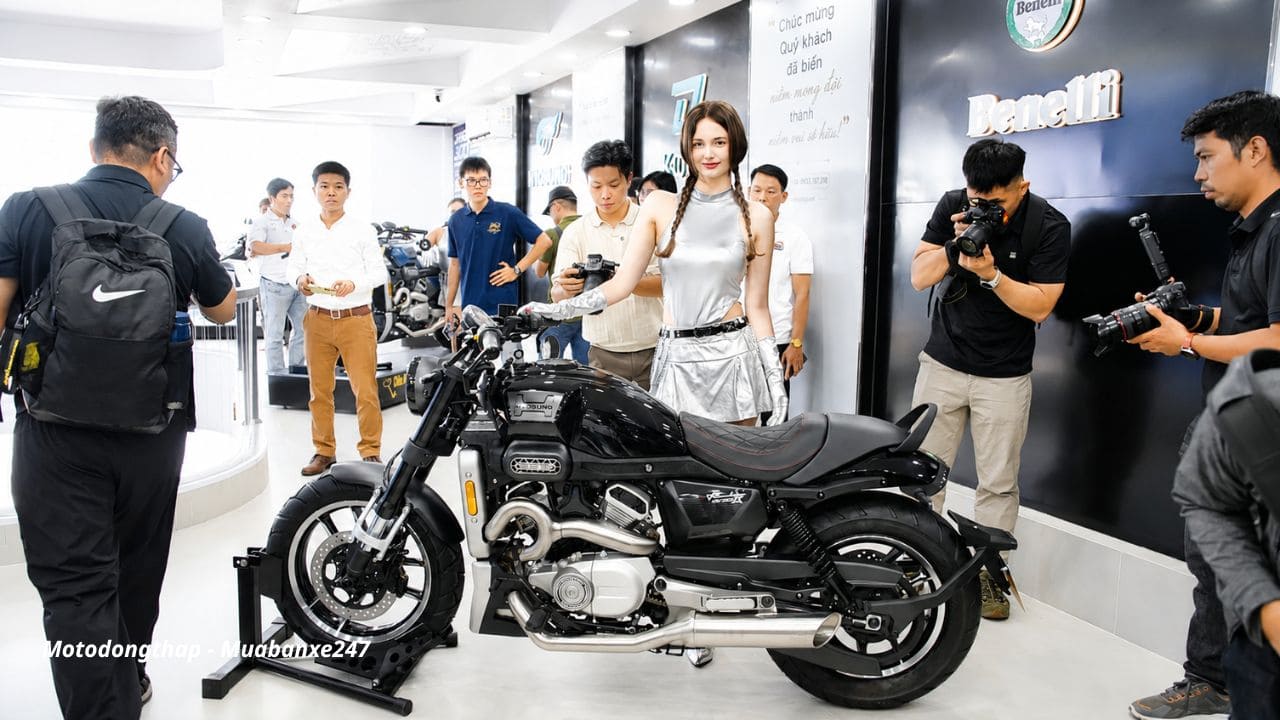 Moto Đồng Tháp ra mắt dòng xe Hyosung GV350X