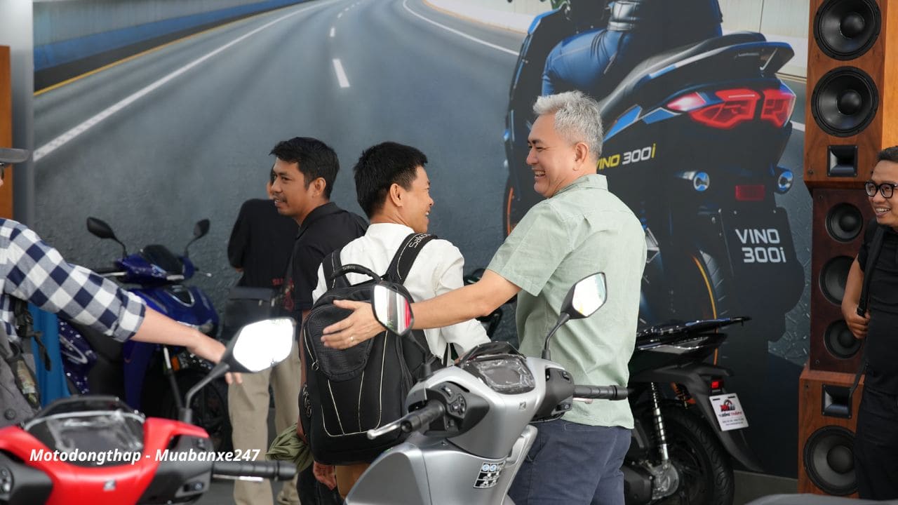 Moto Đồng Tháp chính thức khai trương showroom