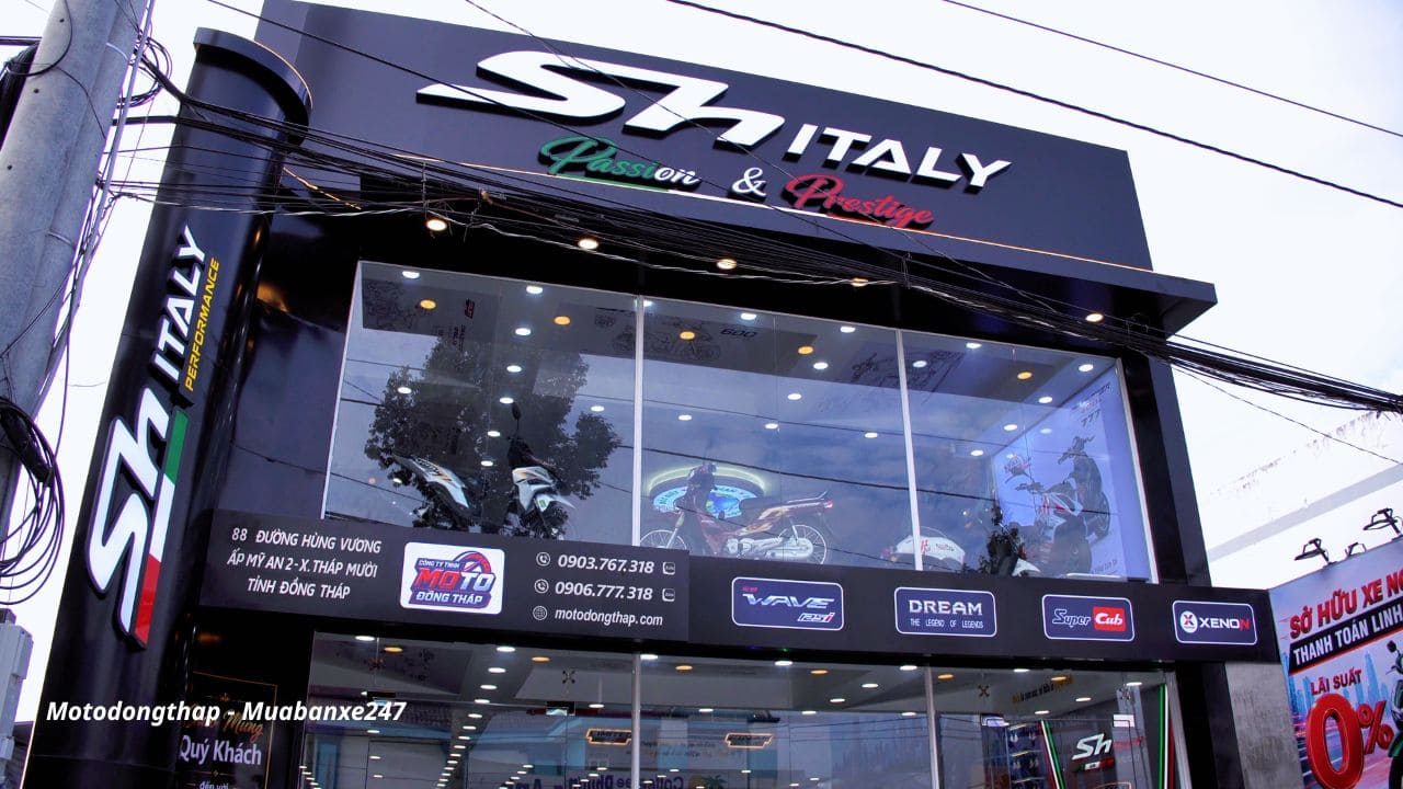 Moto Đồng Tháp chính thức khai trương showroom