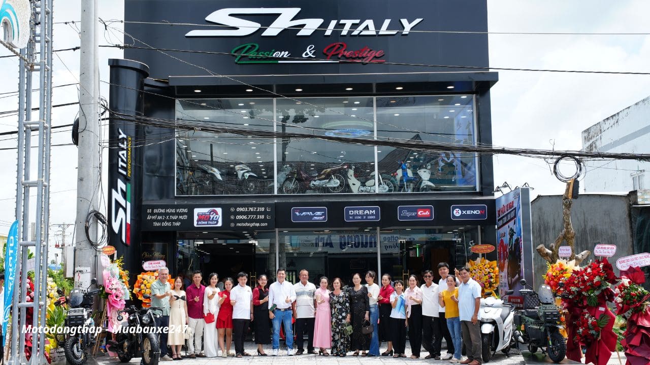 Showroom Moto Đồng Tháp chính thức khai trương