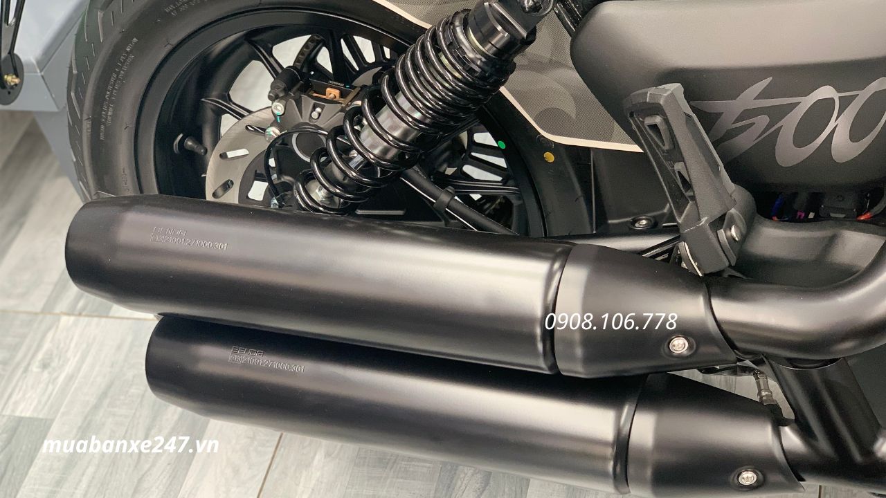 Benda Chinchilla 500 màu trắng sữa – Câu chuyện về chiếc cruiser V-Twin khác biệt 4 Benda Chinchilla 500 màu trắng sữa, mẫu xe cruiser V-Twin