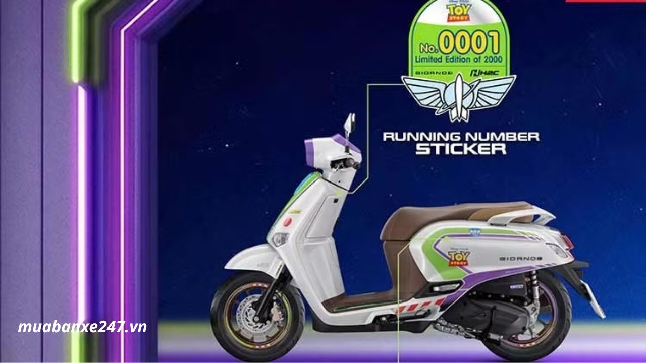 Honda Giorno+ Buzz Lightyear có gì đặc biệt mà chỉ sản xuất 2.000 xe? 5 Honda Giorno+ Buzz Lightyear Limited Edition
