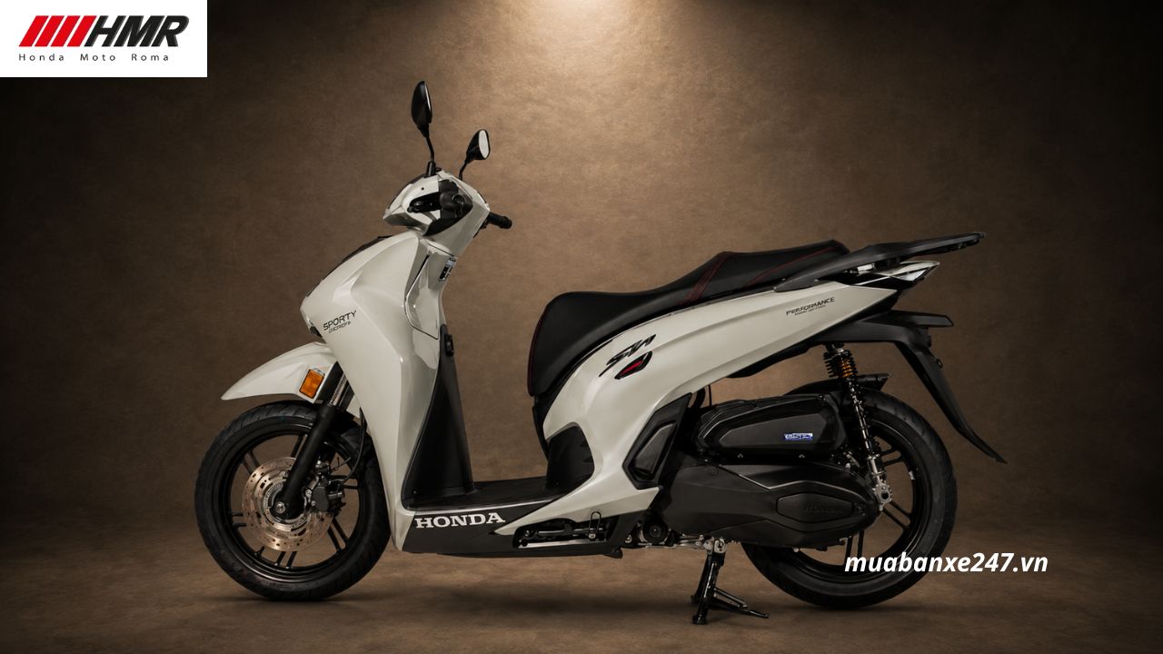 Honda SH350i Sporty Edition màu xám khói – Scooter Ý