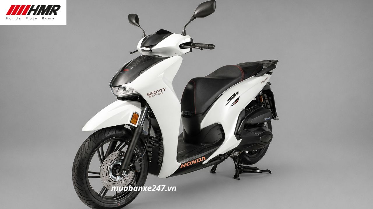 Honda SH350i Sporty Edition màu trắng - Scooter Ý 5 Honda SH350i Sporty Edition màu trắng - Scooter Ý
