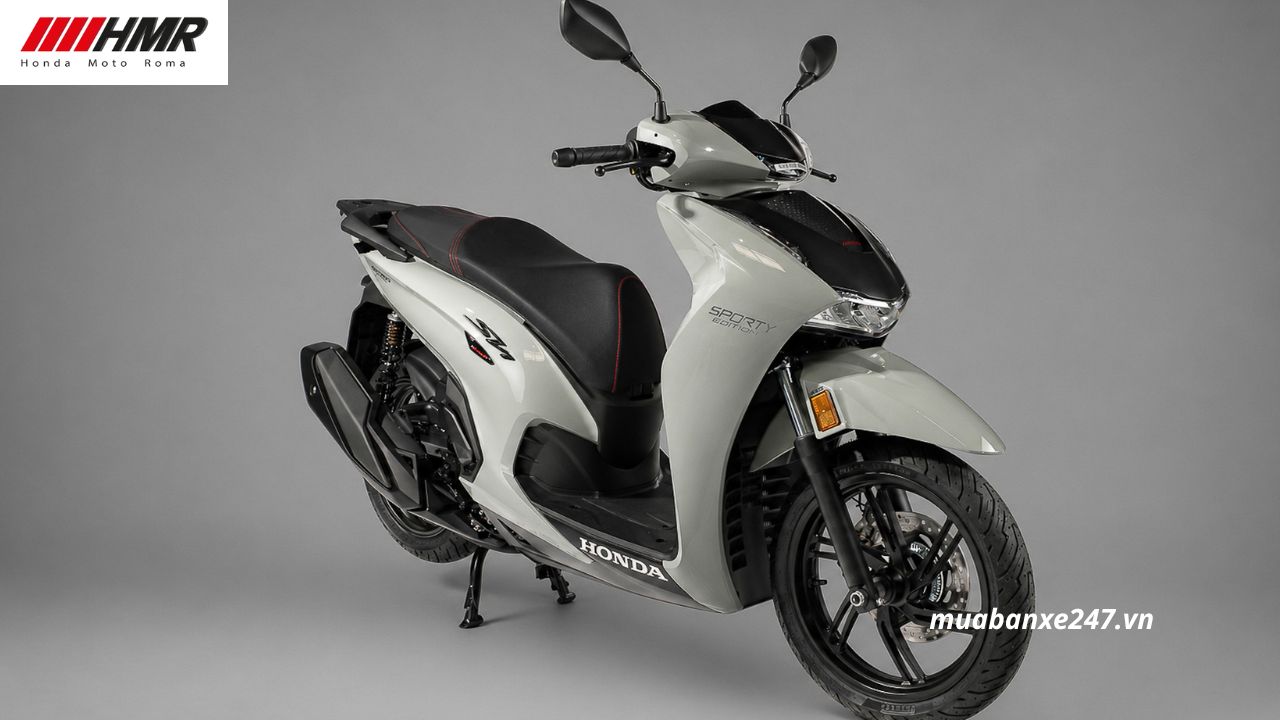 Honda SH350i Sporty Edition màu xám khói – Scooter Ý 16 Honda SH350i Sporty Edition màu xám khói – Scooter Ý