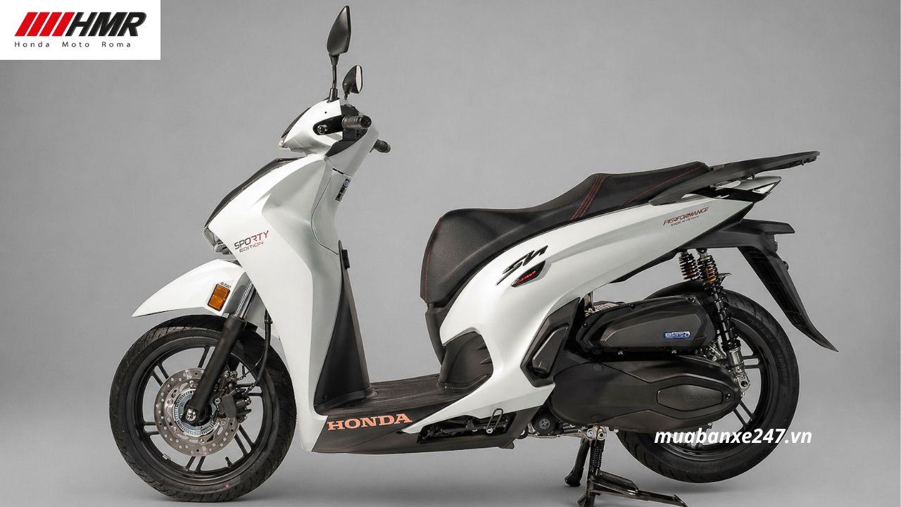 Honda SH350i Sporty Edition màu trắng - Scooter Ý 6 Honda SH350i Sporty Edition màu trắng - Scooter Ý