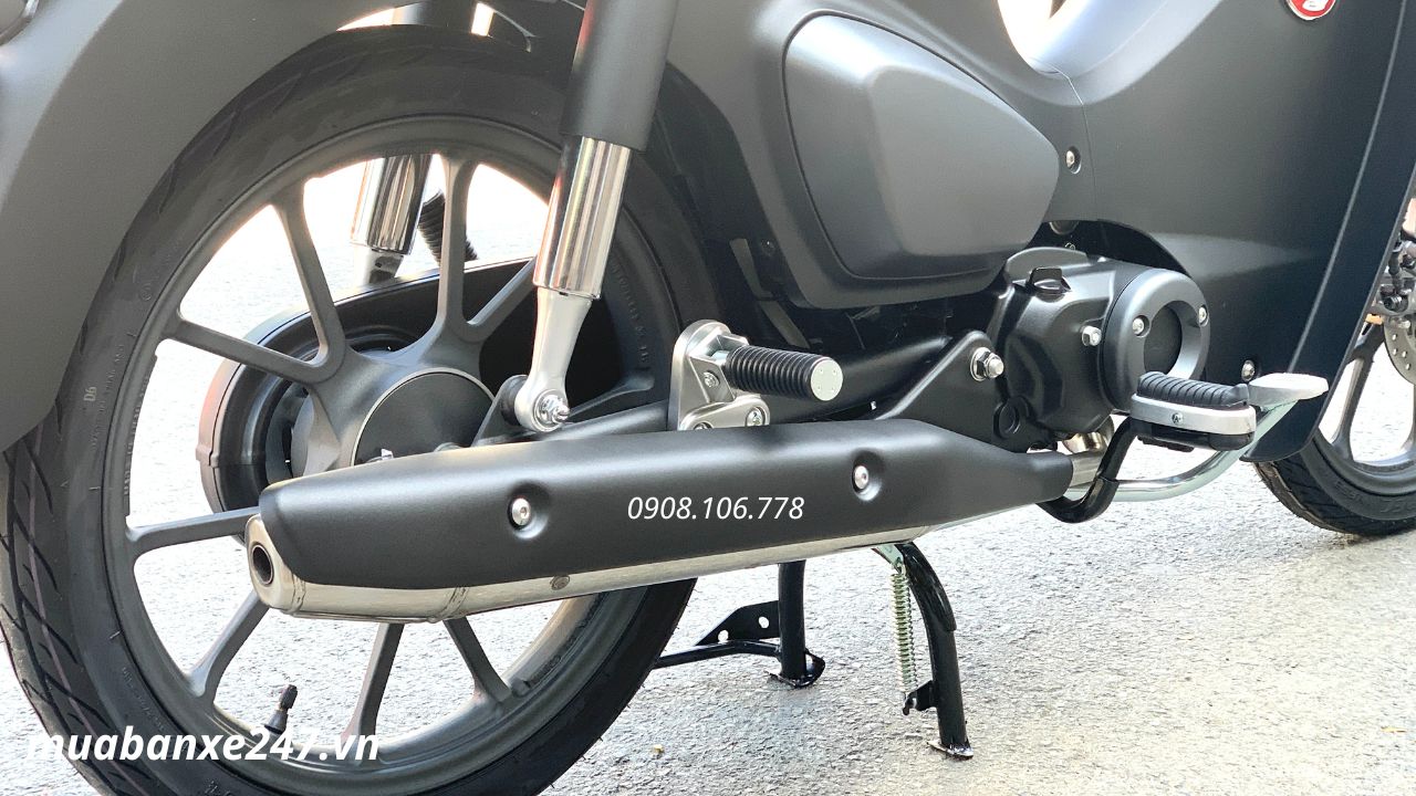 Honda Super Cub C125 ABS 2026 Thái Lan màu đen nhám: Xe nhập đã sẵn sàng bàn giao 7 Honda Super Cub C125 ABS 2026 Thái Lan màu đen nhám