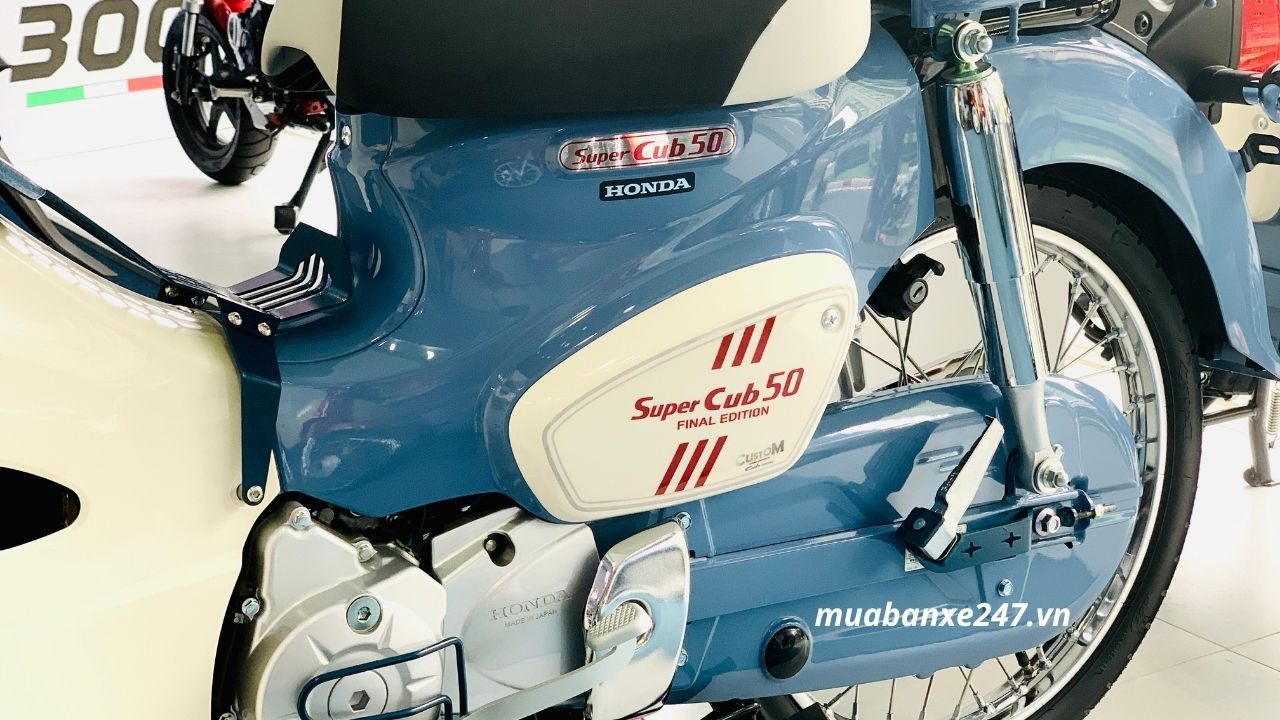 Honda Super Cub 50 Final Edition Custom, mẫu xe hơn 60 năm