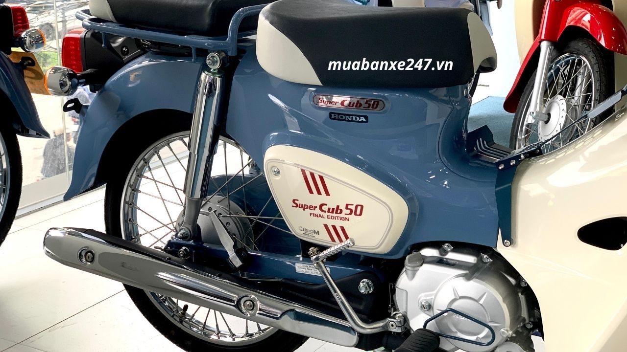 Honda Super Cub 50 Final Edition Custom, mẫu xe hơn 60 năm