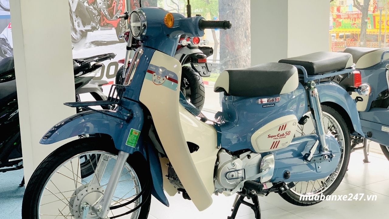 Honda Super Cub 50 Final Edition Custom, mẫu xe hơn 60 năm