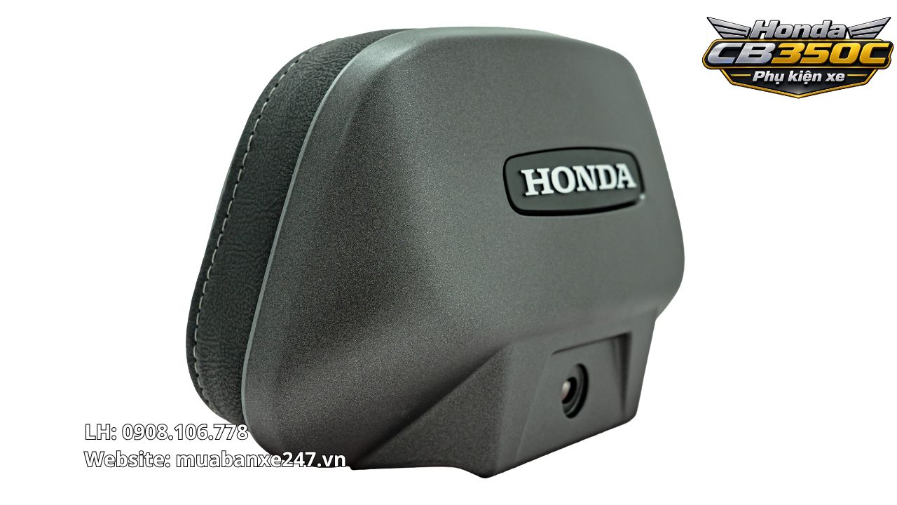 Tựa lưng ngồi sau - Phụ kiện Honda CB350C 5 Tựa lưng ngồi sau - Phụ kiện Honda CB350C