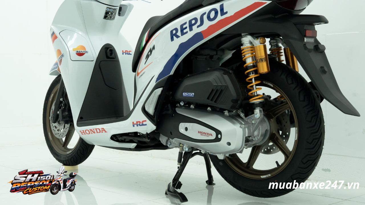 Honda SH150i Italy Repsol Custom | Cá tính riêng theo yêu cầu