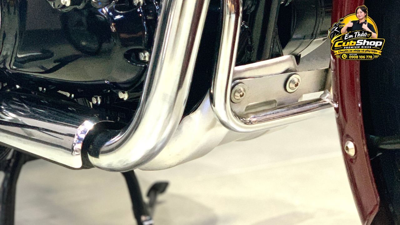 Honda CB350C Special Edition màu đỏ: 7 nâng cấp phụ kiện giúp xe đẹp hơn, tiện dụng hơn khi đi tour 5 Honda CB350C Special Edition màu đỏ